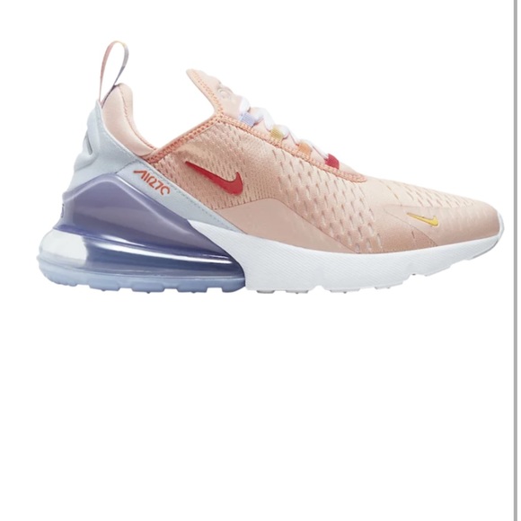 Nike Shoes - Nike peach washed coral 270 air max